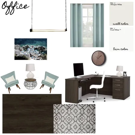 Office Interior Design Mood Board by sophisticatedskydesign on Style Sourcebook