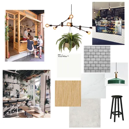 supplement plus cafe Interior Design Mood Board by nicnini on Style Sourcebook