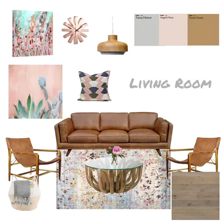 Living Room Interior Design Mood Board by Designs by Penn on Style Sourcebook