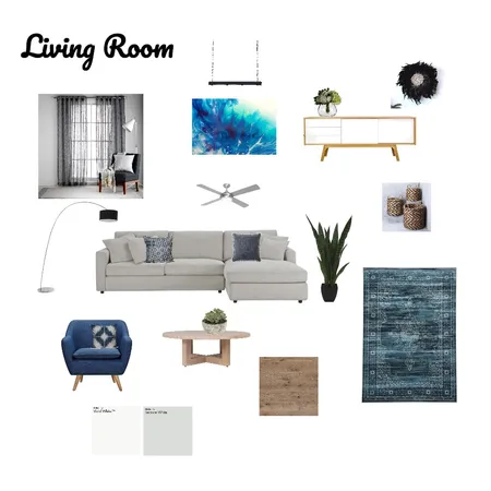 Living Room Interior Design Mood Board by Mingle on Style Sourcebook