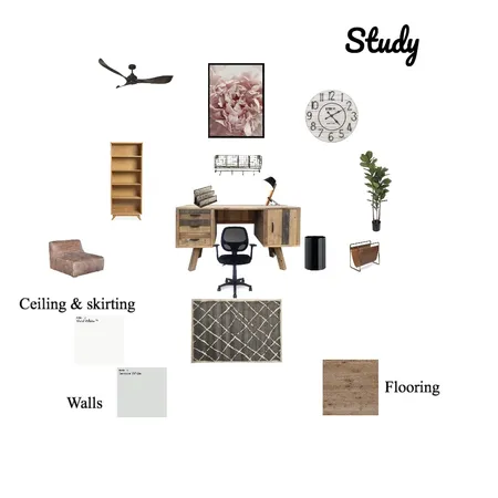 Study Mood Board Interior Design Mood Board by Mingle on Style Sourcebook