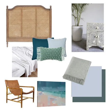 bedroom Interior Design Mood Board by The Cali Design  on Style Sourcebook