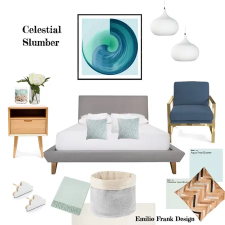 Celestial Slumber Interior Design Mood Board by Emilio Frank Design on Style Sourcebook