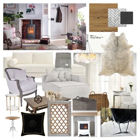 Cosy Cottage Interior Design Mood Board by Sabatino on Style Sourcebook