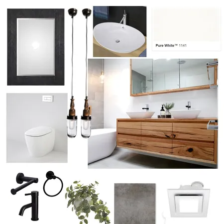 toilet Interior Design Mood Board by chantalgourley on Style Sourcebook
