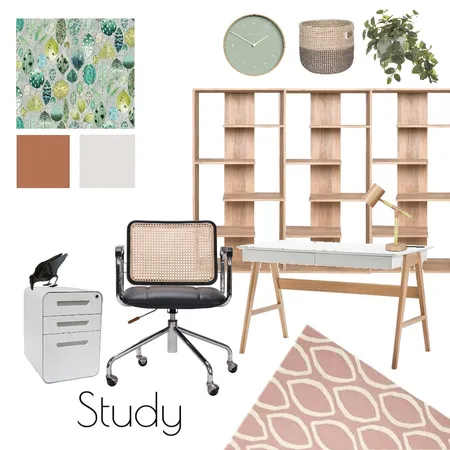 Study Interior Design Mood Board by tandrew22 on Style Sourcebook