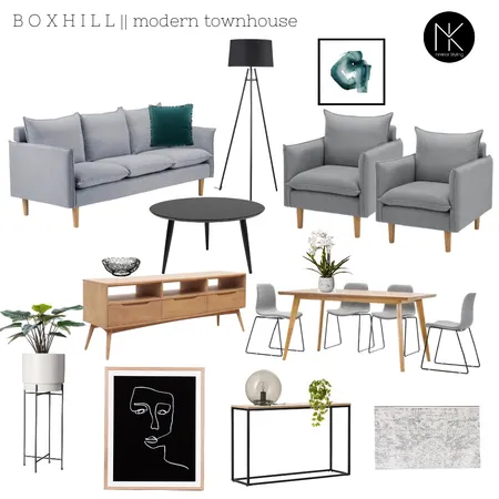 Boxhill modern 2 Interior Design Mood Board by Mkinteriorstyling@gmail.com on Style Sourcebook