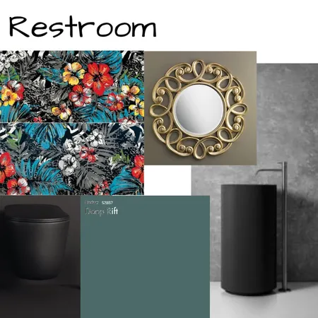 restroom Interior Design Mood Board by Yevgenia on Style Sourcebook