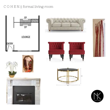 COHEN living Interior Design Mood Board by Mkinteriorstyling@gmail.com on Style Sourcebook