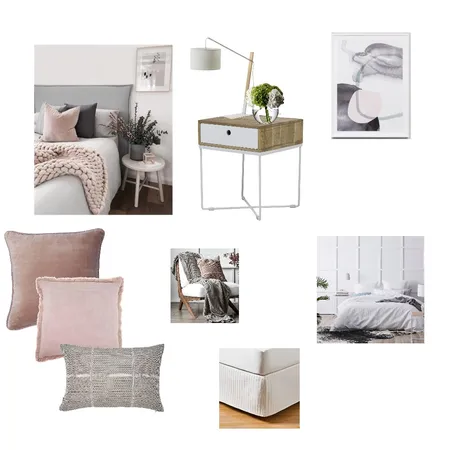 Kylie Guest Bedroom Interior Design Mood Board by KMK Home and Living on Style Sourcebook