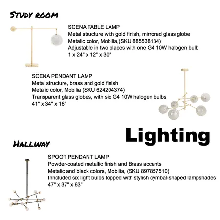 Lighting_1 Interior Design Mood Board by sblanchard on Style Sourcebook