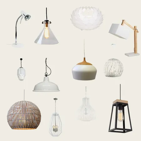 Lighting options Interior Design Mood Board by Grace Your Space on Style Sourcebook