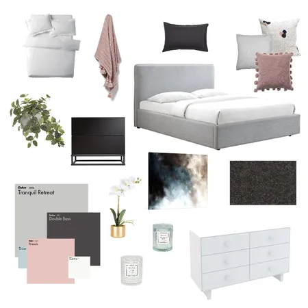 Bedroom Interior Design Mood Board by destinee on Style Sourcebook