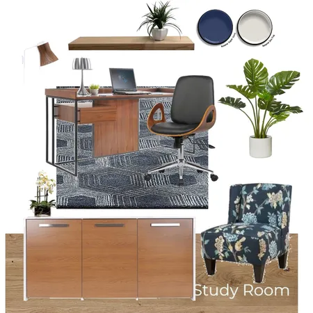Study Interior Design Mood Board by Suzy54 on Style Sourcebook