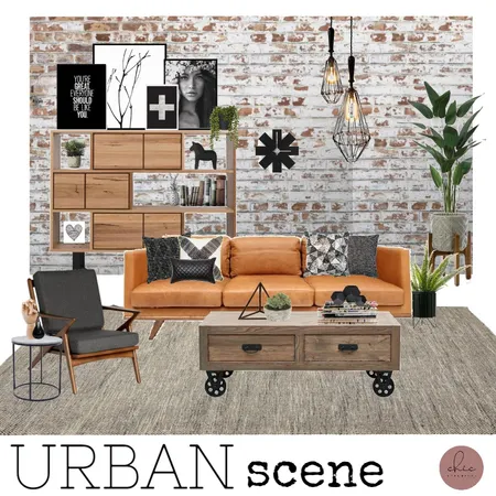 Urban Scene Interior Design Mood Board by ChicDesigns on Style Sourcebook