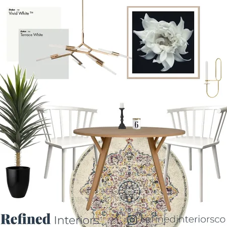 Dining 02 Interior Design Mood Board by RefinedInteriors on Style Sourcebook