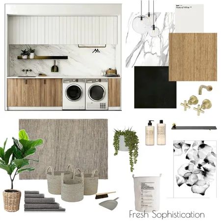 Fresh Sophistication - Laundry Interior Design Mood Board by Northern Rivers Bathroom Renovations on Style Sourcebook