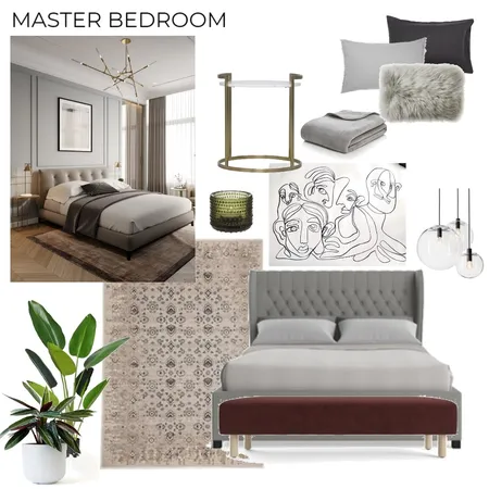 Bed Room Interior Design Mood Board by Ling on Style Sourcebook
