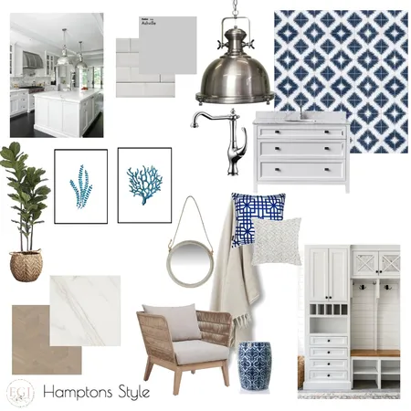 Hamptons Style Interior Design Mood Board by Eliza Grace Interiors on Style Sourcebook