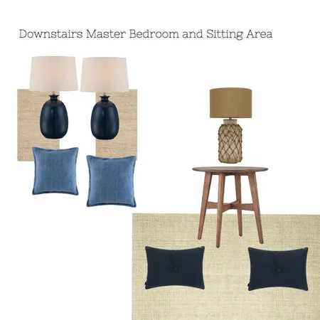 KKU6 Downstairs Master Bedroom and Sitting Area Interior Design Mood Board by tkulhanek on Style Sourcebook