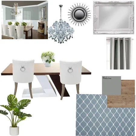 Dinning Room Interior Design Mood Board by Velvet Rose Interior Designs on Style Sourcebook