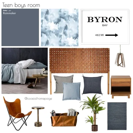 Teen boys room Interior Design Mood Board by CoastalHomePaige on Style Sourcebook