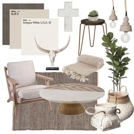 Bohemian / Rustic Coffee Nook Interior Design Mood Board by braydee on Style Sourcebook
