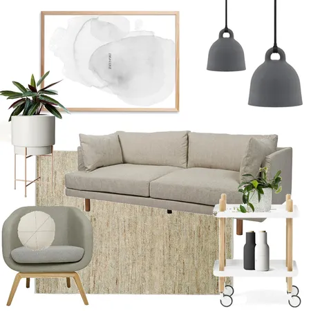 Modern Minimalist Living Interior Design Mood Board by braydee on Style Sourcebook