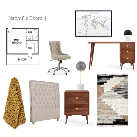 Naomis’ room Interior Design Mood Board by Mkinteriorstyling@gmail.com on Style Sourcebook