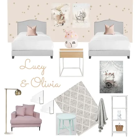 Lucy &amp; Olivia 3 Interior Design Mood Board by JohGlisenti on Style Sourcebook