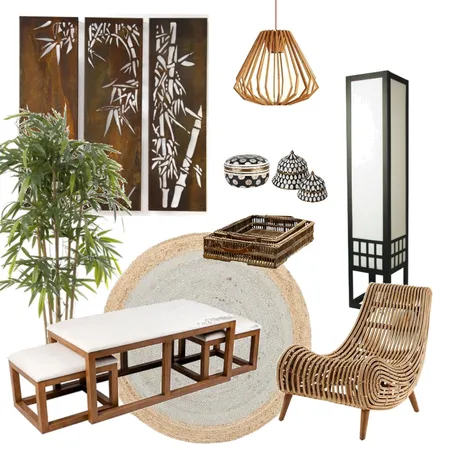 Oriental Living Interior Design Mood Board by braydee on Style Sourcebook