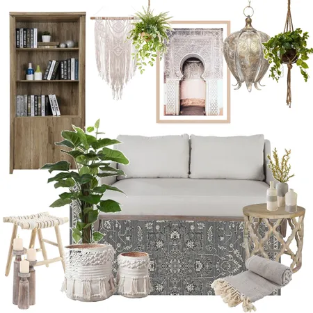 Bohemian Living Interior Design Mood Board by braydee on Style Sourcebook