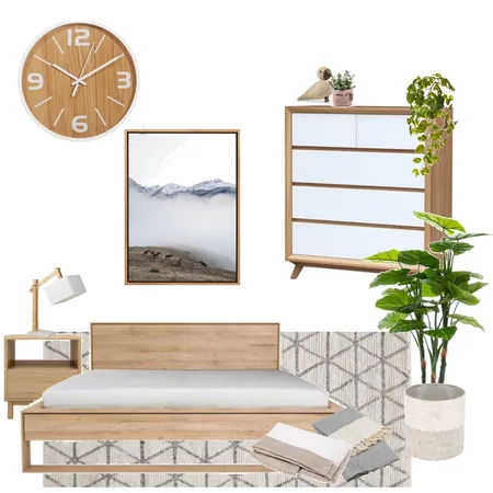 Scandinavian Bedroom Interior Design Mood Board by braydee on Style Sourcebook