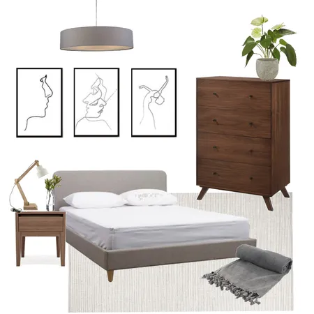 Minimalist Bedroom Interior Design Mood Board by braydee on Style Sourcebook