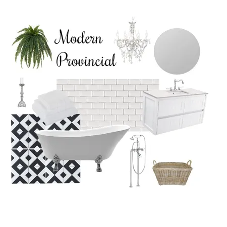 Modern Provincial Interior Design Mood Board by Northern Rivers Bathroom Renovations on Style Sourcebook