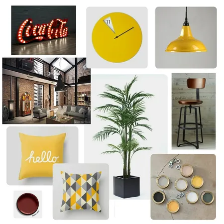 A Reclaimed Space Interior Design Mood Board by samar on Style Sourcebook