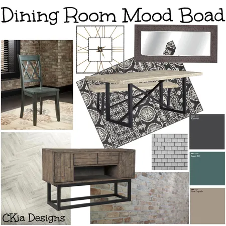 Modern Dining Room Mood Board Interior Design Mood Board by ckia on Style Sourcebook