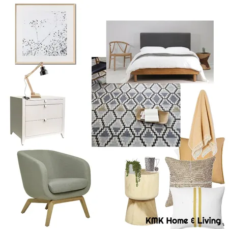 Leah and Rick Bedroom Interior Design Mood Board by KMK Home and Living on Style Sourcebook