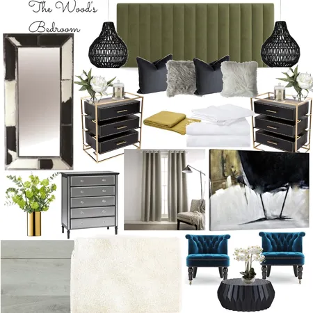 Main bedroom Interior Design Mood Board by bolajiT on Style Sourcebook