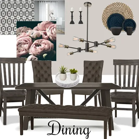 Dining Interior Design Mood Board by aliciastyle on Style Sourcebook