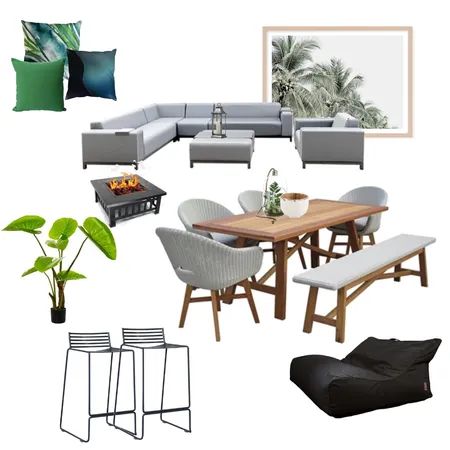Crebert Outdoor Living Interior Design Mood Board by Harluxe Interiors on Style Sourcebook