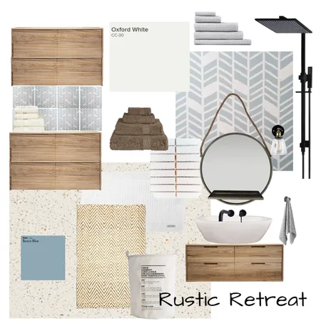 Rustic Retreat Interior Design Mood Board by O.A.I. Concept Inc. on Style Sourcebook