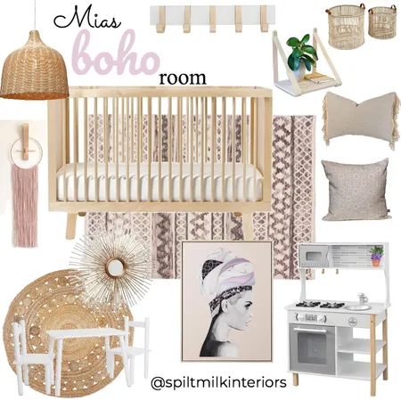 Mias room Interior Design Mood Board by spiltmilkinteriors on Style Sourcebook
