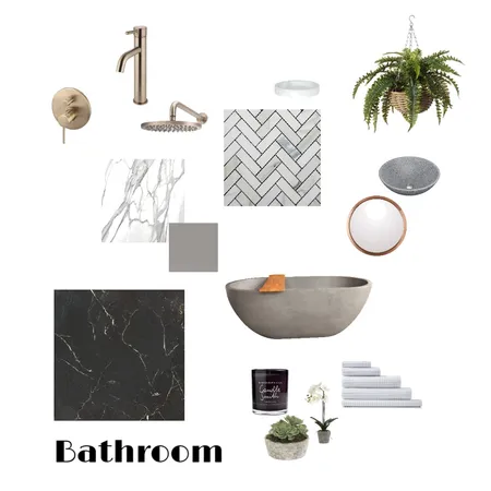 Bathroom Luxe Interior Design Mood Board by MimRomano on Style Sourcebook