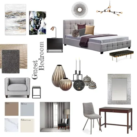 Guest Room Interior Design Mood Board by emina88p on Style Sourcebook