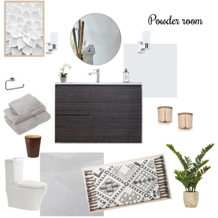 Powder room Interior Design Mood Board by Jenni on Style Sourcebook