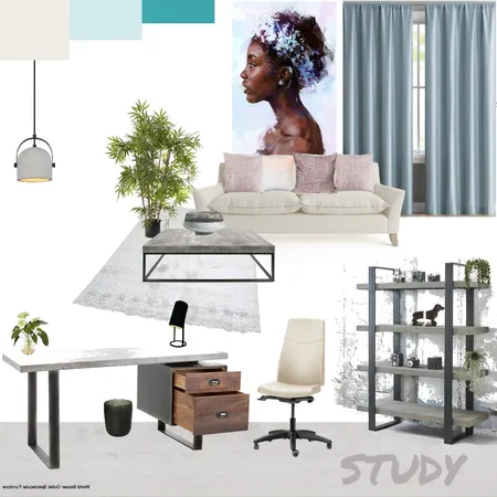 Study Interior Design Mood Board by gsagoo on Style Sourcebook