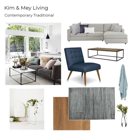 Kim &amp; Mey Living Interior Design Mood Board by Happy House Co. on Style Sourcebook