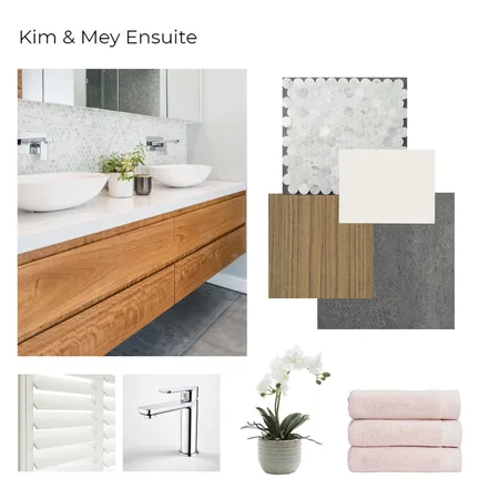 Kim &amp; Mey Ensuite Interior Design Mood Board by Happy House Co. on Style Sourcebook