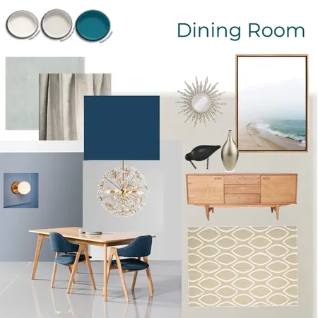 Mod Dezign Dining Room Interior Design Mood Board by MODDEZIGN on Style Sourcebook